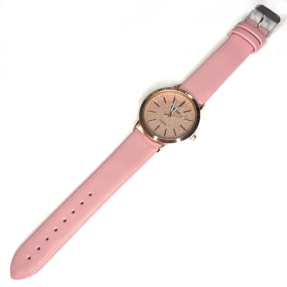 Women’s Pink Glitter Fashion Watch NWOT - Great Gift - Picture 4 of 5